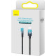 Дата кабель USB-C to Lightning 1.0m 20W 90° corner black\/blue Baseus (CAVP000221)