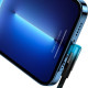 Дата кабель USB-C to Lightning 1.0m 20W 90° corner black\/blue Baseus (CAVP000221)