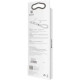 Дата кабель USB 2.0 AM to Lightning 0.23m 2A black\/red Baseus (CALMBJ-B91)