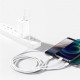 Дата кабеля USB 2.0 AM to Lightning + Micro 5P + USB-C 1.5m 3.5A white Baseus (CAMLTYS-02)