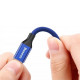 Дата кабель USB 2.0 AM to Lightning 1.8m navy blue Baseus (CALYW-A13)