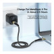 Дата кабель USB-C to USB-C 1.0m 100W black Essager (EXCTT1-XJ01-P)