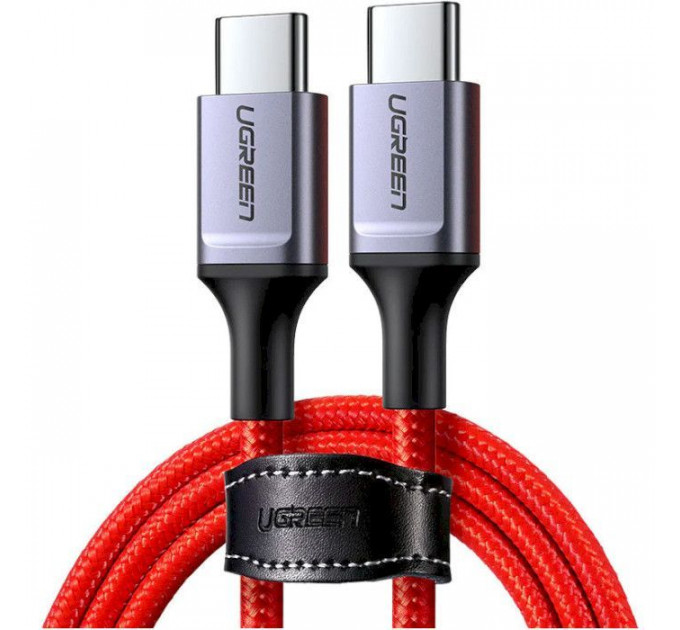 Дата кабель USB 2.0 AM to USB-C 1.0m US294 red Ugreen (60186)