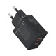 Зарядний пристрій Baseus 1xUSB-C 30W + 1xUSB black (P10111404113-00)