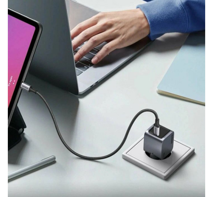 Зарядное устройство для Ugreen USB-C PD30W GaN X703 gray (35006)