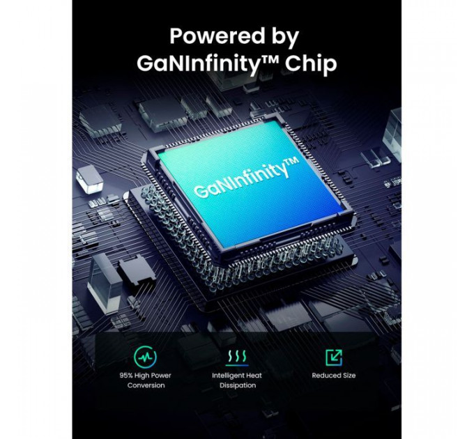 Зарядное устройство для Ugreen USB-C PD30W GaN X703 gray (35006)
