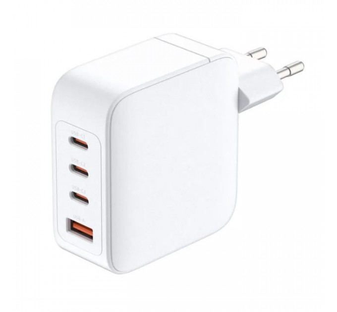 Зарядний пристрій D-Link 3xUSB-C + 1xUSB PD140W GaN white (DCF-141)
