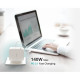 Зарядний пристрій D-Link 3xUSB-C + 1xUSB PD140W GaN white (DCF-141)