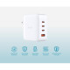 Зарядний пристрій D-Link 3xUSB-C + 1xUSB PD140W GaN white (DCF-141)