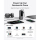 Батарея универсальная Anker 25000mAh, 165W, PD/3/0, QC/3/0, Built-In Double USB-C Cables, black (A1695H11)
