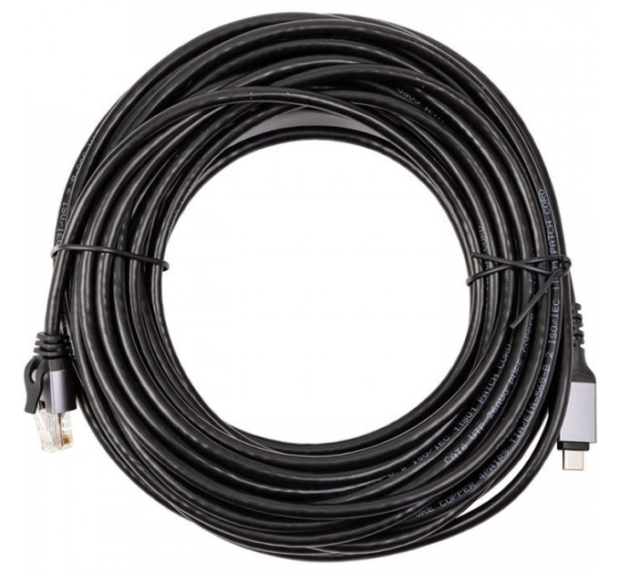 Дата кабель USB-C to RJ45 Ethernet 15.0m PowerPlant (CA914968) Дата кабель USB-C to RJ45 Ethernet 15.0m PowerPlant (CA914968)
