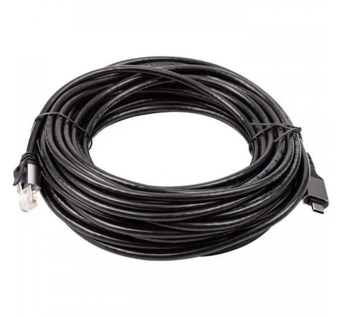 Дата кабель USB-C to RJ45 Ethernet 15.0m PowerPlant (CA914968)