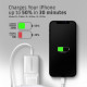 Зарядное устройство для AXAGON 1xUSB QC3.0 + 1xUSB-C PD20W white (ACU-PQ20W)