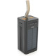 Батарея універсальна Linkage 50000mAh, Solar, 22.5W, cables Туре-С+Lighting, Black (LKP-47)
