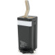 Батарея універсальна Linkage 50000mAh, Solar, 22.5W, cables Туре-С+Lighting, Black (LKP-47)