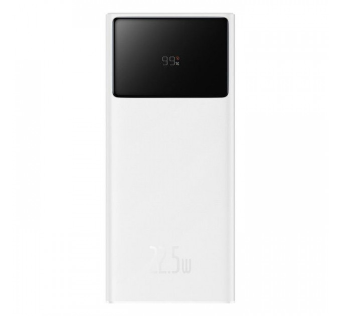Батарея універсальна Baseus EnerFill FP41 30000MAh 22,5W PD QC White (E0027K01)
