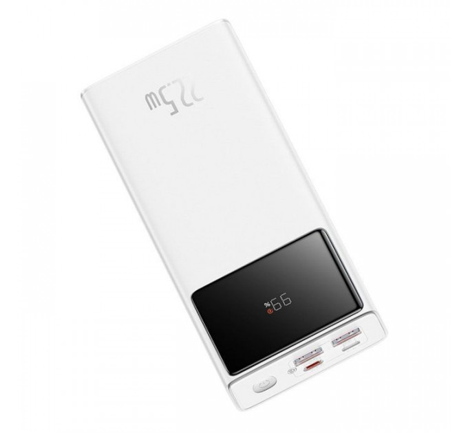 Батарея універсальна Baseus EnerFill FP41 30000MAh 22,5W PD QC White (E0027K01)