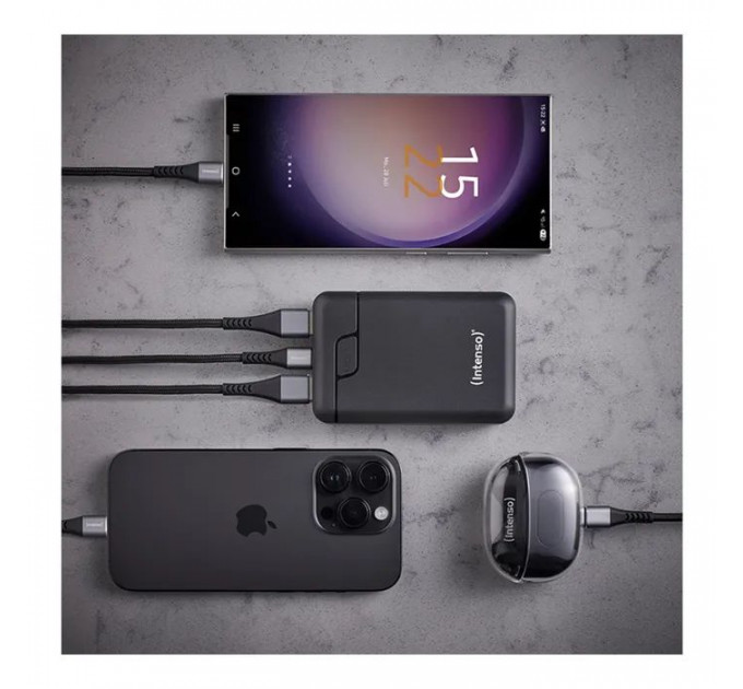 Батарея универсальная Intenso B10000 10000mAh Black (7320530)