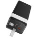 Батарея універсальна HOCO 40000mAh Powermaster PD\/20W, QC\/22.5W, Lamp, Black (J86 \/ 714737)