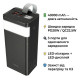 Батарея універсальна HOCO 40000mAh Powermaster PD\/20W, QC\/22.5W, Lamp, Black (J86 \/ 714737)