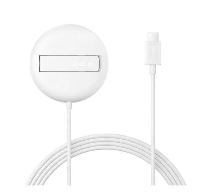 Зарядний пристрій Belkin UltraCharge Magnetic Kickstand 15В white (WIA011HQWH) Зарядний пристрій Belkin UltraCharge Magnetic Kickstand 15В white (WIA011HQWH)