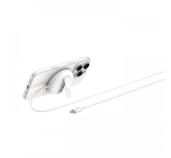 Зарядний пристрій Belkin UltraCharge Magnetic Kickstand 15В white (WIA011HQWH)