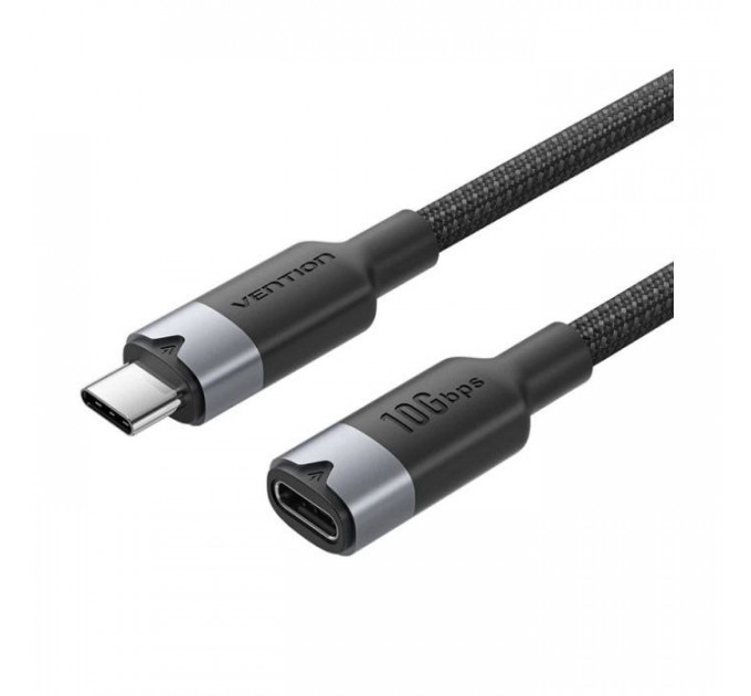 Дата кабель USB-C M\/F 1.0m 100W 10Gbps 4K60Hz VENTION (TRFBF)