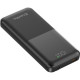 Батарея универсальная ColorWay 10 000 mAh PD/22.5W, QC/3.0, LCD, Black (CW-PB100LPB3BK-PDD)