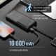 Батарея универсальная ColorWay 10 000 mAh PD/22.5W, QC/3.0, LCD, Black (CW-PB100LPB3BK-PDD)