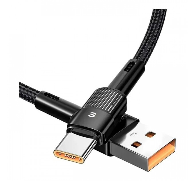 Дата кабель USB 2.0 AM to USB-C 1.0m 7A black Essager (EXCT-XC01)