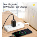 Дата кабель USB 2.0 AM to USB-C 1.0m 7A black Essager (EXCT-XC01)