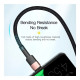 Дата кабель USB 2.0 AM to USB-C 1.0m 7A black Essager (EXCT-XC01)