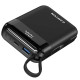 Батарея универсальная Canyon 10000mAh OnPower 104 PD\/20W, QC\/22.5W строительный cable Black (CNS-CPB104B)
