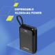 Батарея универсальная Canyon 10000mAh OnPower 104 PD\/20W, QC\/22.5W строительный cable Black (CNS-CPB104B)