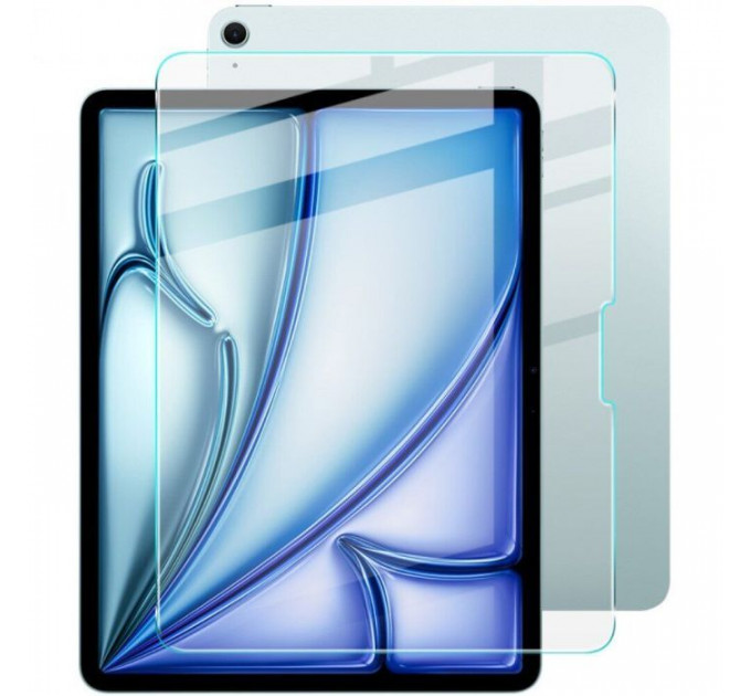 Скло захисне BeCover 3D Edge Full Cover Apple iPad Air 13\" M2\/M3 (2024\/2025) (714775)