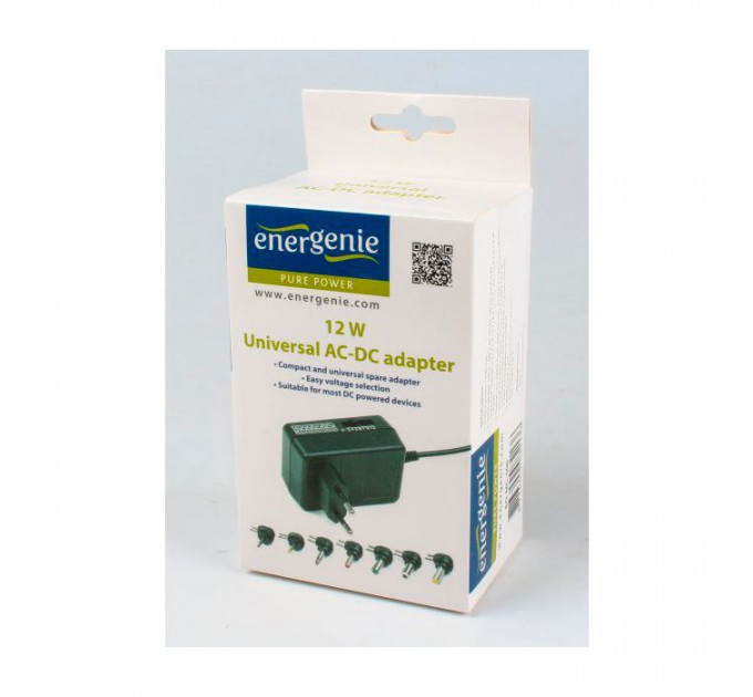 Зарядний пристрій EnerGenie Universal 12W (EG-MC-008)