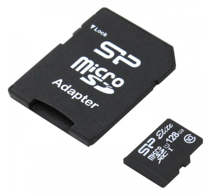 Карта пам/'яті Silicon Power 128Gb microSDXC class 10 (SP128GBSTXBU1V10SP)