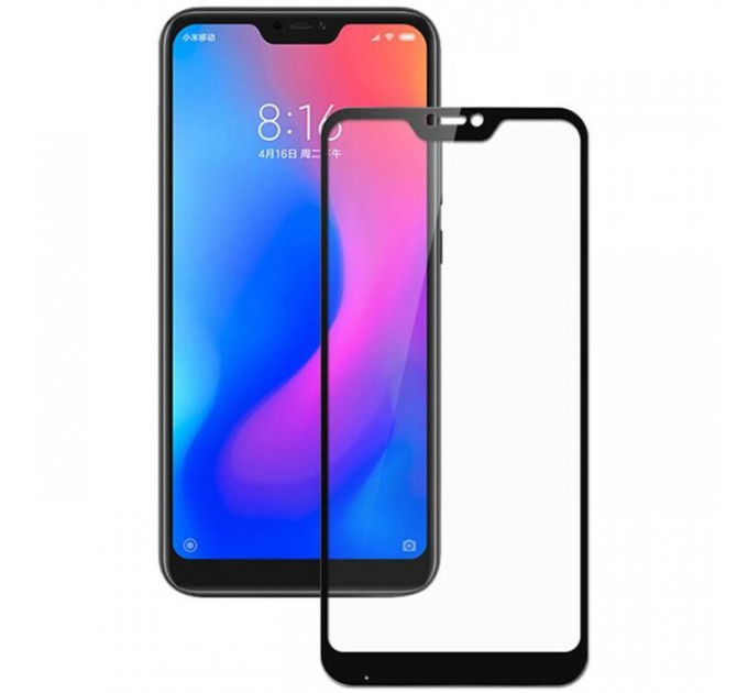 Скло захисне PowerPlant Xiaomi Mi A2 Lite, Black (GL605989)