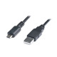Дата кабель USB 2.0 AM to Micro 5P 2.0m Pro black REAL-EL (EL123500025)