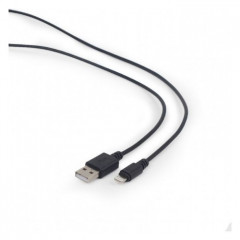 Дата кабель USB 2.0 AM to Lightning 0.1m Cablexpert (CC-USB2-AMLM-0.1M)