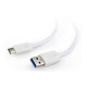 Дата кабель USB 3.0 AM to USB-C 3.0m Cablexpert (CCP-USB3-AMCM-W-10)