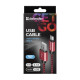 Дата кабель USB 2.0 AM to Micro 5P 1.0m USB08-03T red Defender (87801)