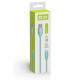 Дата кабель USB 2.0 AM to Micro 5P 2.0m mint ColorWay (CW-CBUM009-MT)