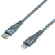 Дата кабеля USB-C to Lightning 1.0m PD MFI Grand-X (CL-01)