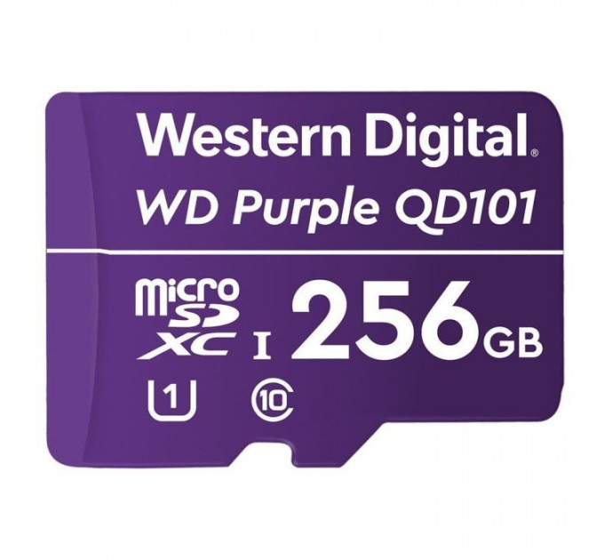 Карта памяти WD 256GB microSDXC class 10 UHS-I (WDD256G1P0C)