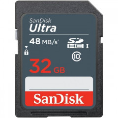 Карта пам/'яті SanDisk 32GB SDHC class 10 UHS-I Ultra Lite (SDSDUNR-032G-GN3IN)