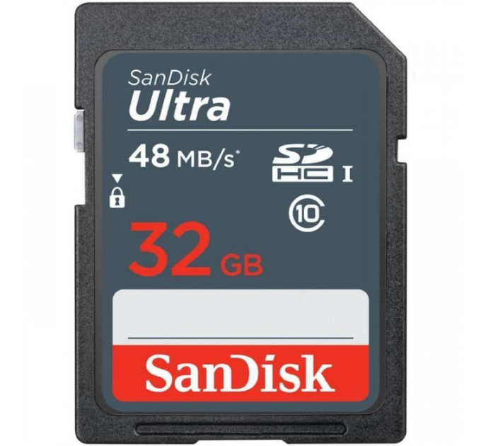 Карта памяти SanDisk 32GB SDHC class 10 UHS-I Ultra Lite (SDSDUNR-032G-GN3IN) Карта памяти SanDisk 32GB SDHC class 10 UHS-I Ultra Lite (SDSDUNR-032G-GN3IN)