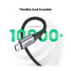 Дата кабель USB 2.0 AM to Micro 5P 2.0m US290 Aluminum Braid Black Ugreen (60148)