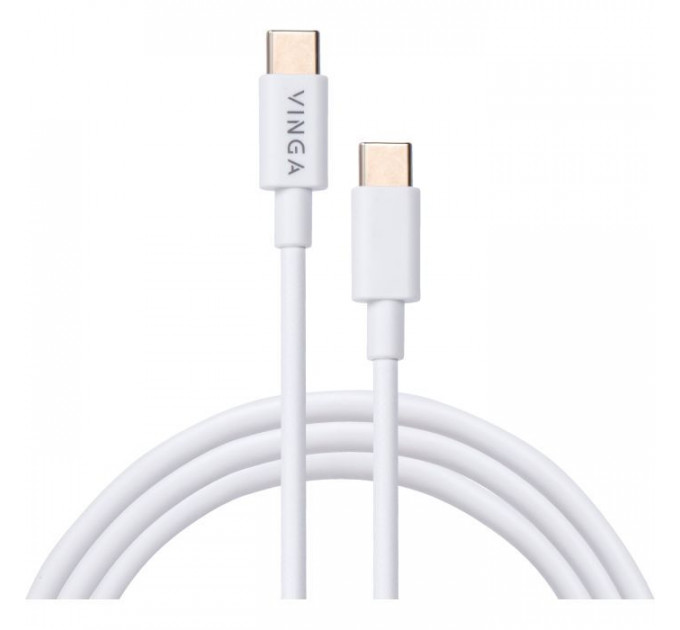 Дата кабеля USB-C to USB-C 1.0m 45W PVC Vinga (VCPCTC45W) Дата кабеля USB-C to USB-C 1.0m 45W PVC Vinga (VCPCTC45W)