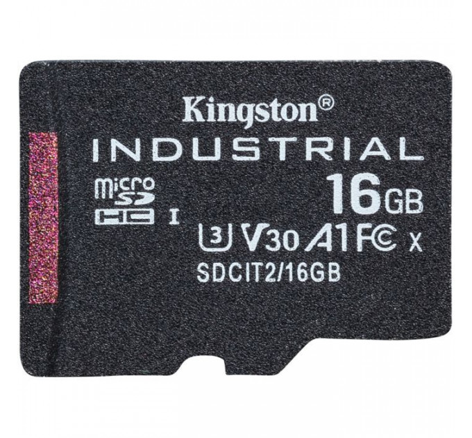 Карта памяти Kingston 16GB microSDHC class 10 UHS-I V30 A1 (SDCIT2\/16GBSP)